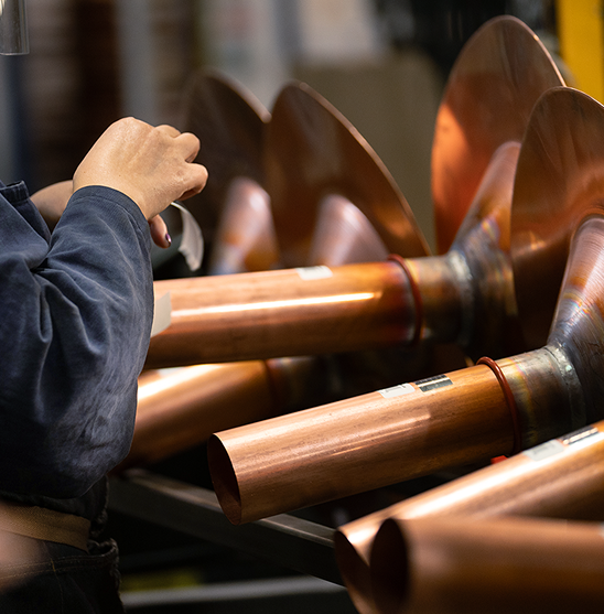 worker assembling products
